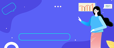 互联网运营蓝色简约公众号首图背景