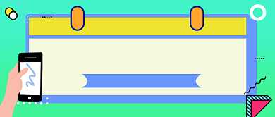 十月好运你好卡通公众号首图背景