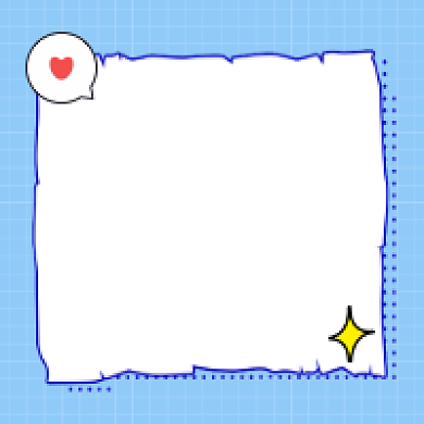 职场精进蓝色清新公众号次图背景