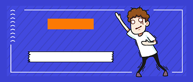 可爱卡通高考理综话题讨论公众号首图背景