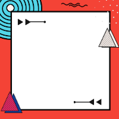 爆款新品促销红色几何公众号次图背景