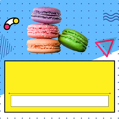 甜品马卡龙零食狂欢购主图直通车背景