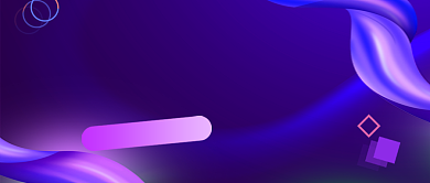 紫色时尚九月你好日历公众号首图背景