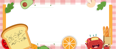 50份记忆面包插画公众号首图背景