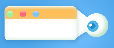 简约轻质感3D今日看点背景