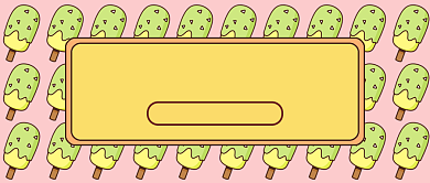 冰淇淋促销创意卡通公众号首图背景