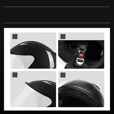 安全防护电动车头盔细节展示描述主图背景