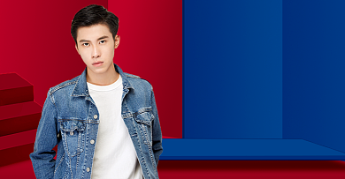 双十二双十一冬上新创意男装电商海报背景