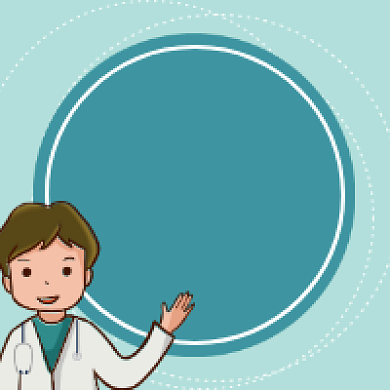 好好补钙简约插画公众号次图背景