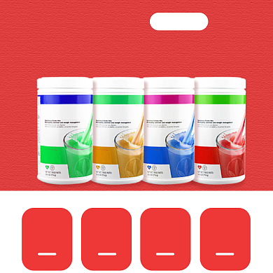 代餐奶昔营养早餐补品多种口味促销主图背景