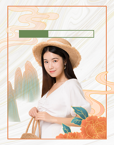 女装秋冬新风尚竖版促销海报背景