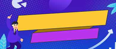 蓝色卡通手绘抖音运营课程公众号首图背景