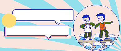 突发洪水自救公众号首图背景