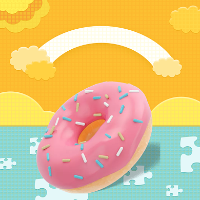 99聚划算百亿补贴母婴儿童用品零食面包浅色背景