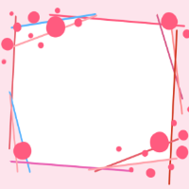 绘画培训粉色清新公众号次图背景