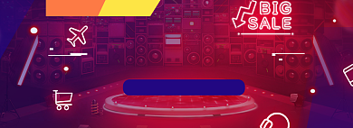 造物节淘宝电商banner图背景