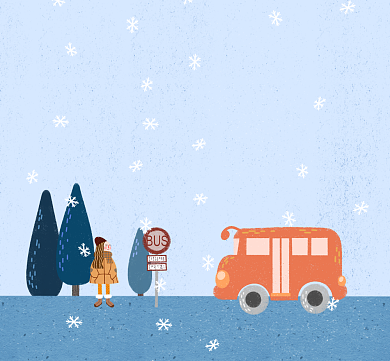 期待想念文艺清新朋友圈封面背景