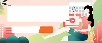 求职招聘卡通手绘公众号首图背景