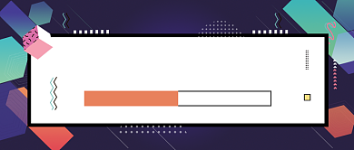 几何渐变双十二购物指南公众号首图背景