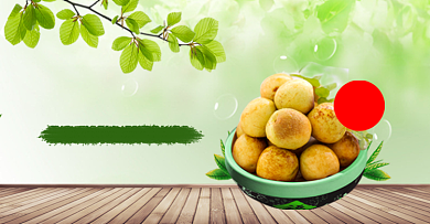 脆冬枣冬季水果电商横版海报简约背景