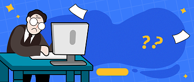 蓝色创意如何提高工作效率公众号首图背景