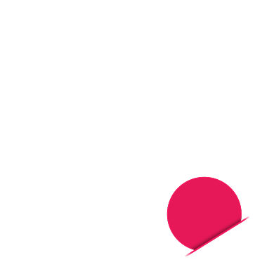 圆形红色创意优惠券标签背景