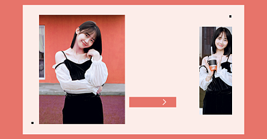 女装上新淘宝电商横版图背景