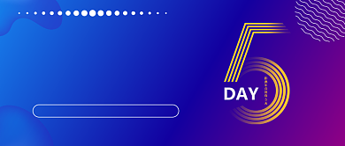 企业年会狂欢倒计时渐变公众号首图背景