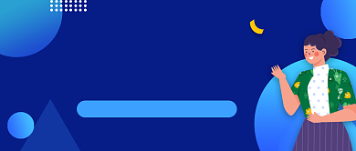 炒股爱波段理财投资卡通公众号封面背景