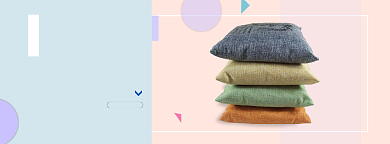 电商99划算节抱枕banner海报背景