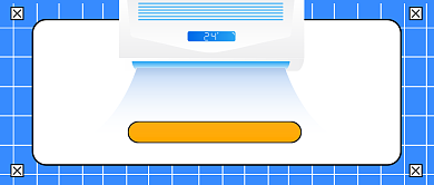 蓝色你是空调几度党公众号封面背景