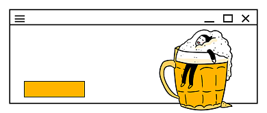 创意夏日啤酒测评公众号首图背景