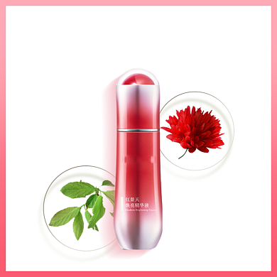 化妆品精华液主图直通车背景