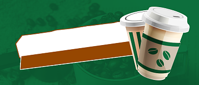 今日热点星巴克咖啡头条背景