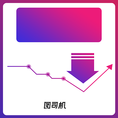 双十一紫色电降价数码家电折线图主图模板背景