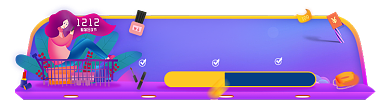 双十二狂欢预付定金胶囊banner背景