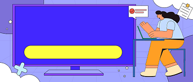 高情商沟通修炼课卡通公众号首图背景