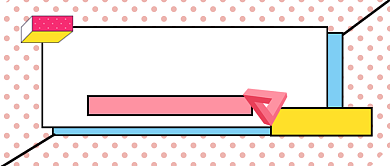 粉色波点玩转新媒体直播背景