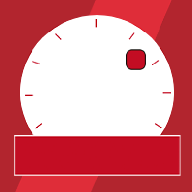 高考冲刺倒计时红色几何公众号次图背景