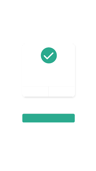 洁白简约成功预约弹窗背景