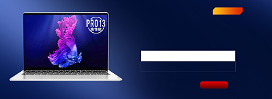 蓝黑色简约笔记本电脑海报背景