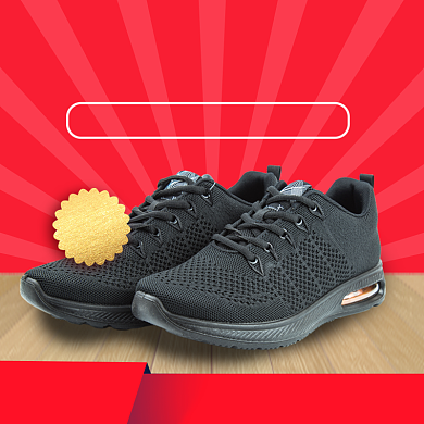 双11鞋子男鞋运动鞋主图直通车背景