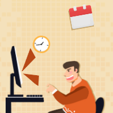 双十一限时秒杀简约插画公众号次图背景