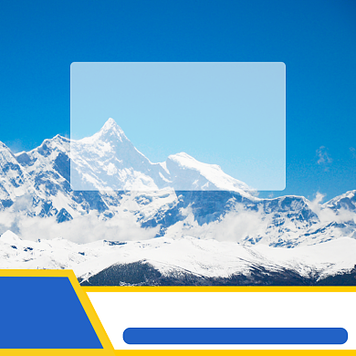 雪山旅游淘宝主图直通车模板背景