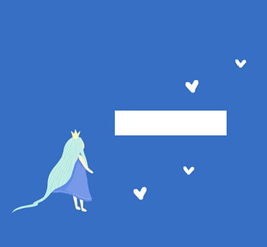 仙女的世界清新插画朋友圈封面背景