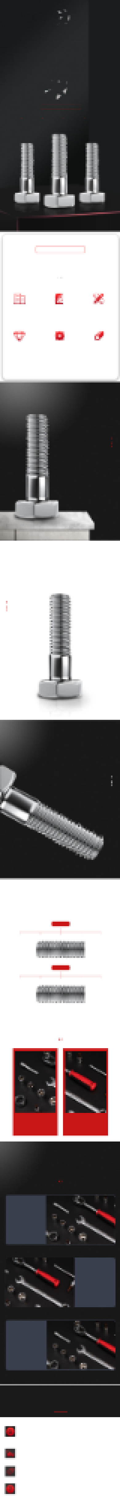 不锈钢螺丝五金电子黑色日用家居详情页背景