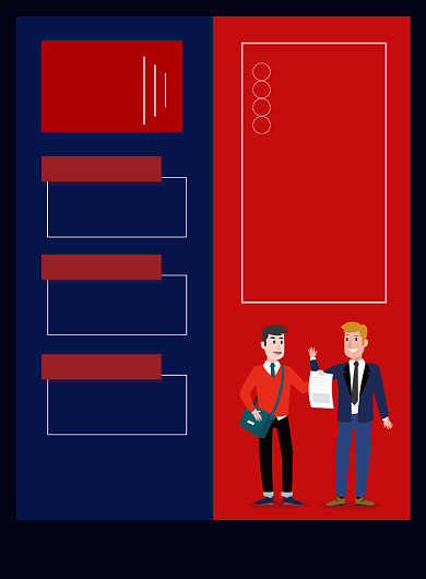 招聘启事高薪诚聘人才宣传印刷海报背景