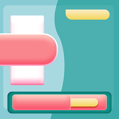 浅色简约风双11促销主图医疗用品主图背景