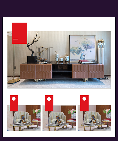 家具家居搭配购买推荐关联页背景