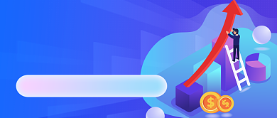 金融早报蓝色通用公众号首图背景